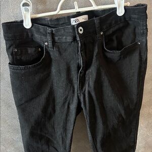 Zara Men Skinny Black Jeans